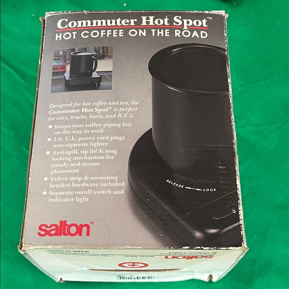 Salton Black Commuter Hot Spot